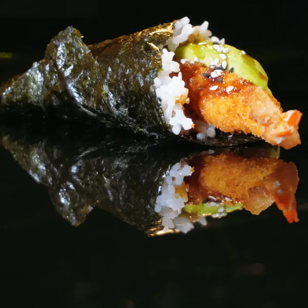 TEMAKI Langostinos tempura  (1u)