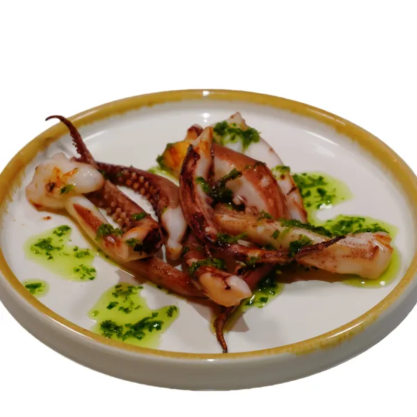 Lejo de calamar a la plancha